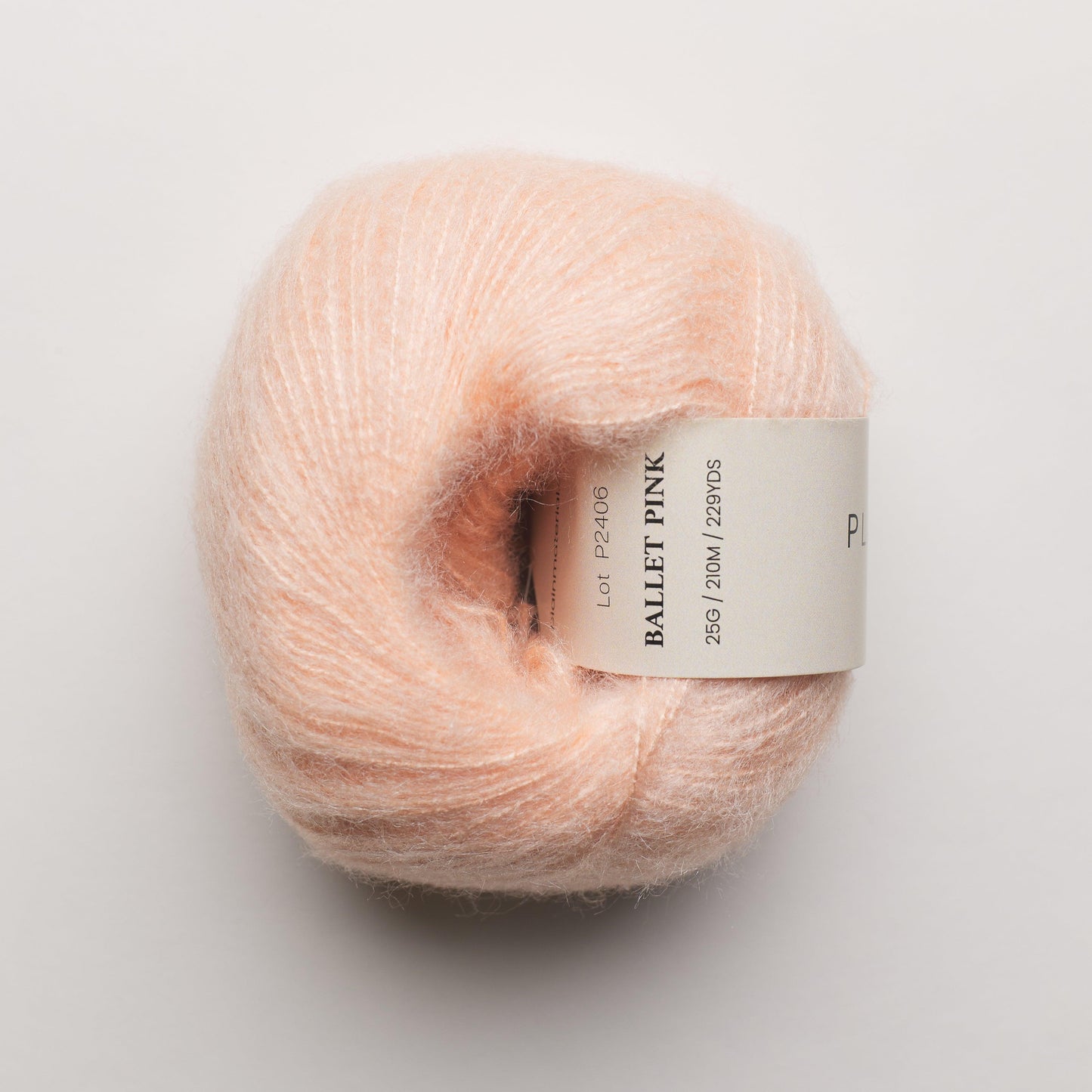 MONDAY BRUSHED SILK - BALLET PINK silk yarn