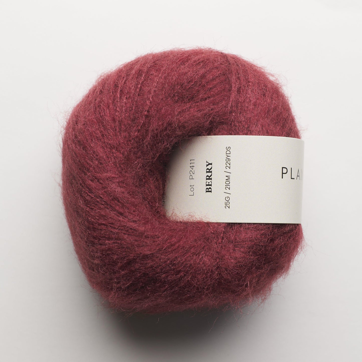 MONDAY BRUSHED SILK - BERRY silk yarn