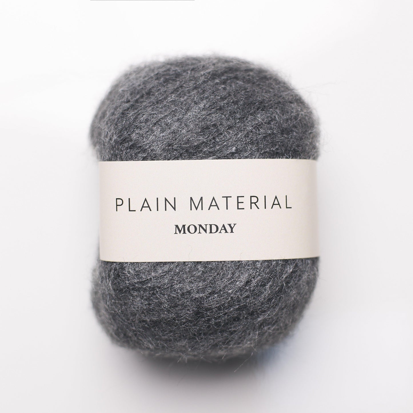 MONDAY BRUSHED SILK - DARK GREY silk yarn