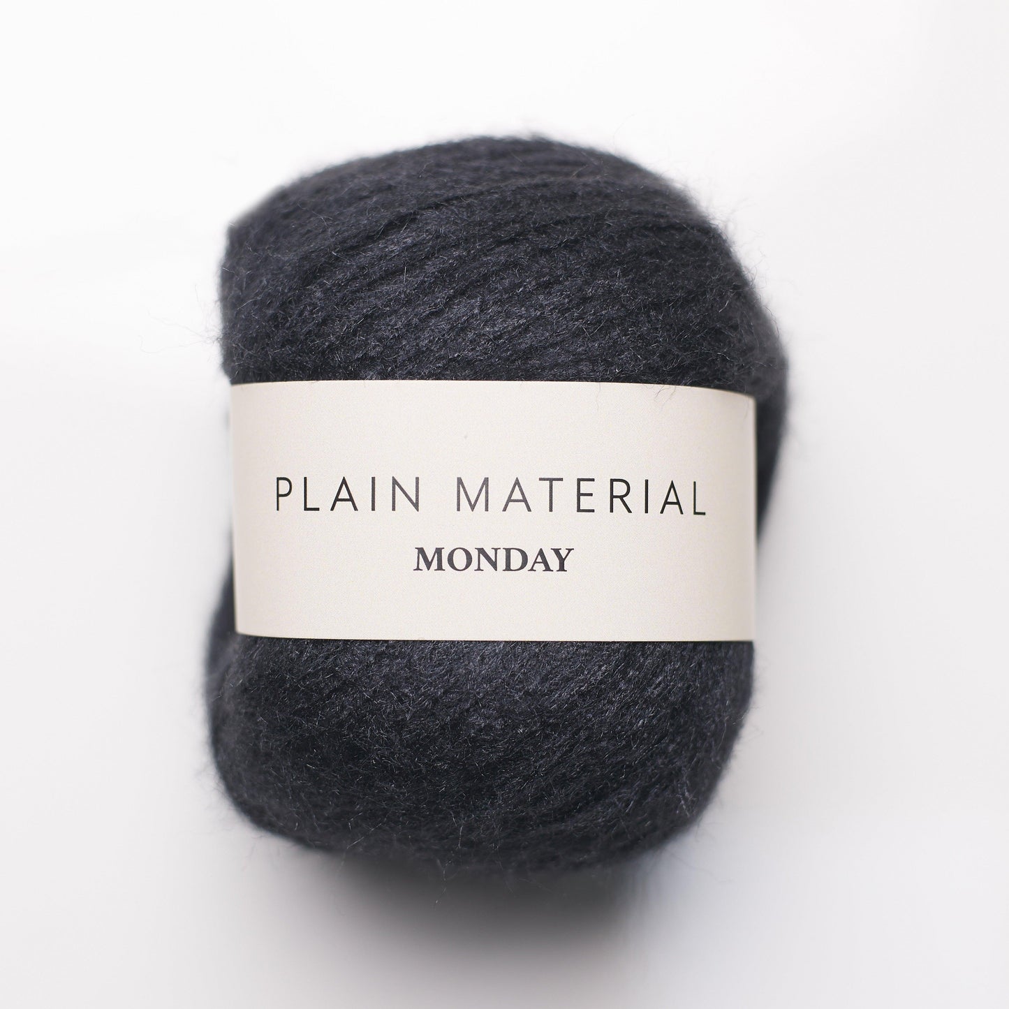 MONDAY BRUSHED SILK - NUIT BLACK silk yarn