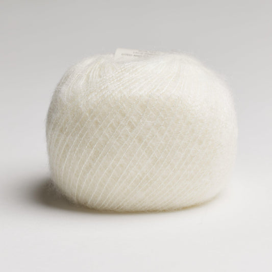 MONDAY BRUSHED SILK - OFF WHITE silk yarn