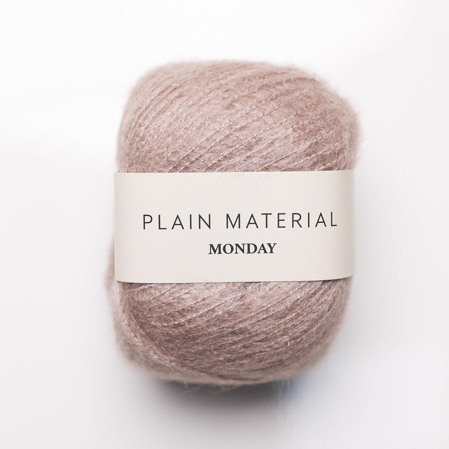 MONDAY BRUSHED SILK - PALE BROWN silk yarn