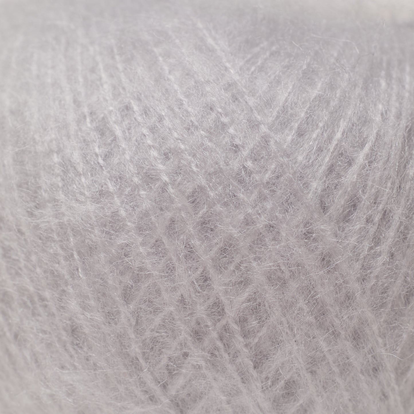 Monday Frost Grey - Brushed Silk Knitting Yarn - Plain Material