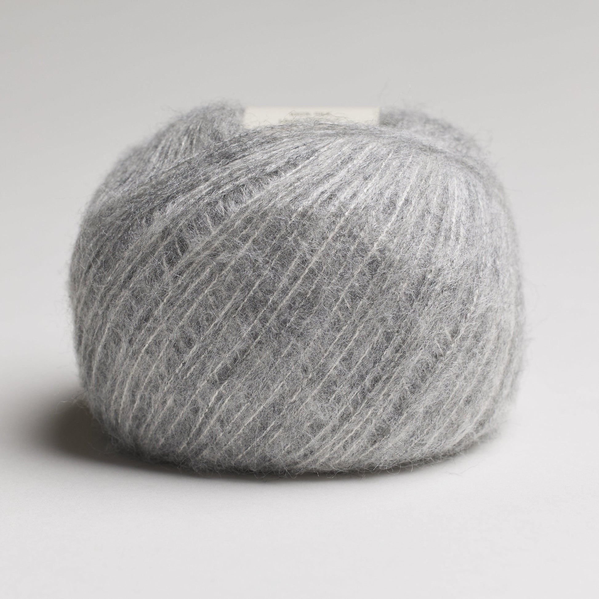 MONDAY BRUSHED SILK - MOUSE GREY silk yarn