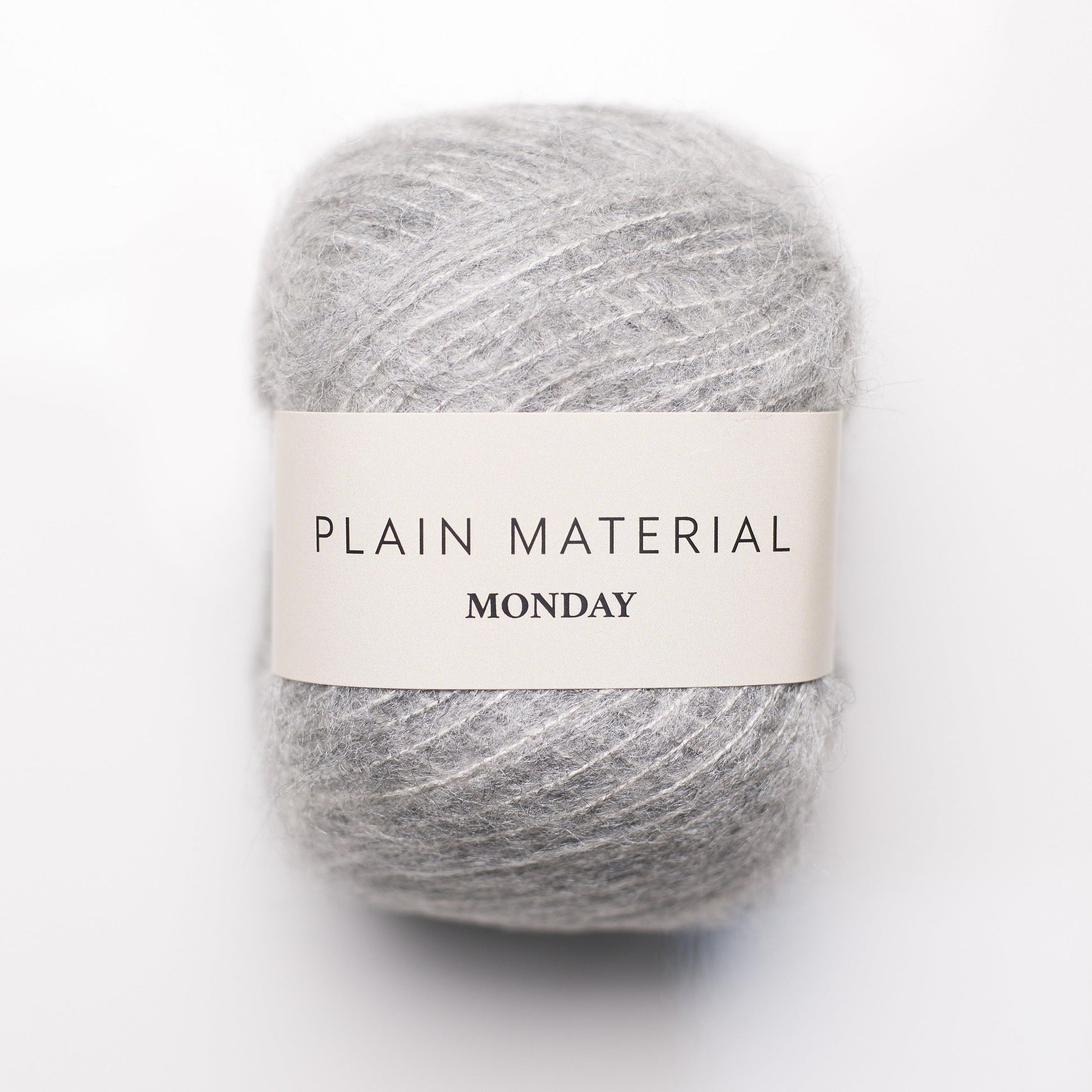 MONDAY BRUSHED SILK - MOUSE GREY silk yarn